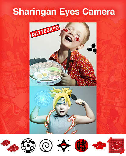 Sharingan Eyes Camera - Anime Photo Editor screenshot 7