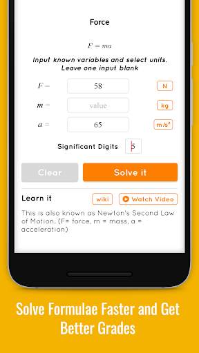 Equate Formula Solver | Solve, Learn for FREE! screenshot 2
