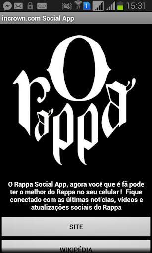 O Rappa Social App screenshot 1