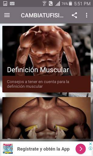 Rutinas de Gimnasio. Fitness screenshot 3