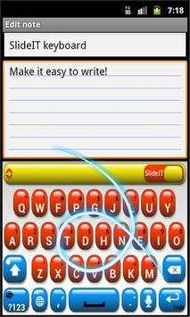SlideIT Smarties Candy Skin screenshot 2