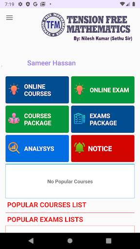 Tension Free Mathematics - By Nilesh Kumar screenshot 2