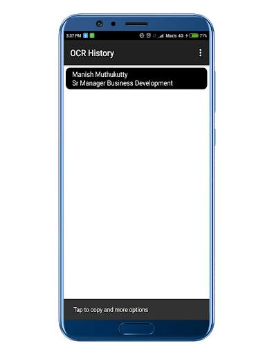 OCR Camera - Read text from photo screenshot 4