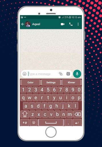 Easy Khmer English Keyboard screenshot 3