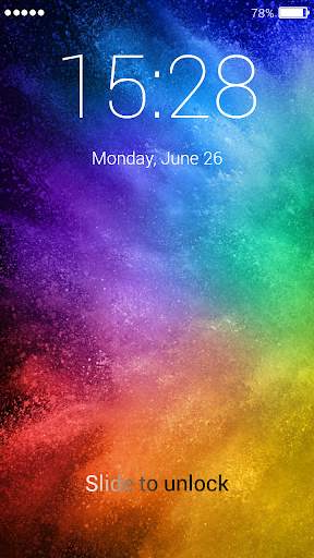Lock Screen for Xiaomi Mi Mix 7 تصوير الشاشة
