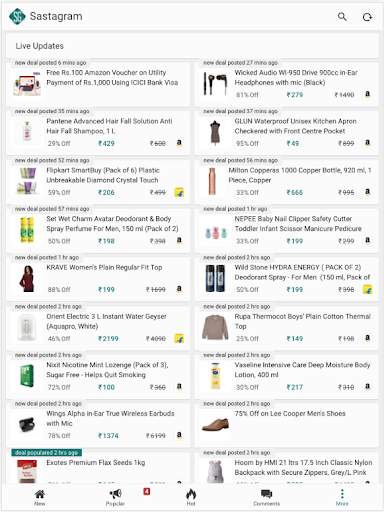 Sastagram - India Shopping Hot Offers screenshot 9