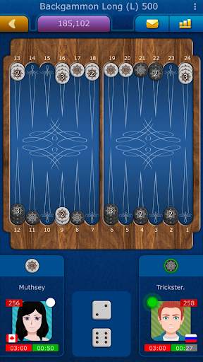 Backgammon LiveGames online screenshot 2