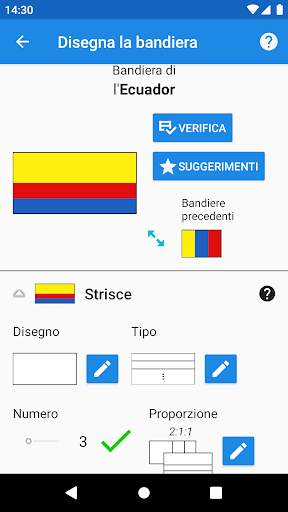Disegna la bandiera screenshot 3