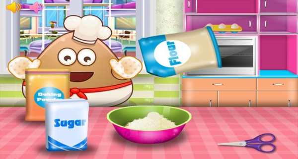 Pou Cooking Hot Pancakes  - Cool Games screenshot 1