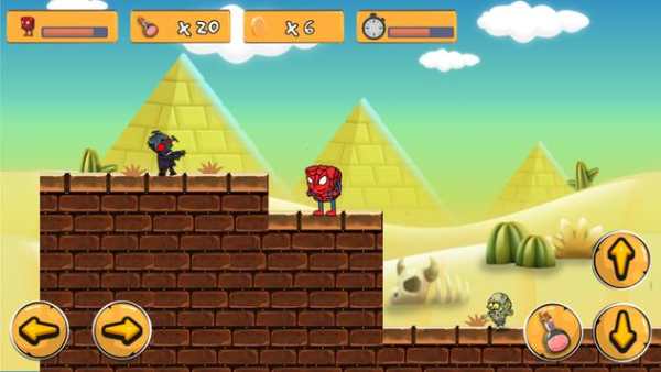 Spider : Sponge Man vs Zombie screenshot 4