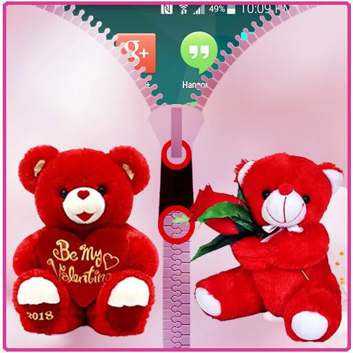 Teddy Bear Zipper Lock screenshot 9
