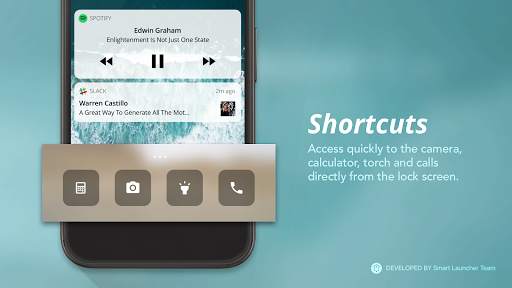 Wave - Customizable Lock scree screenshot 3