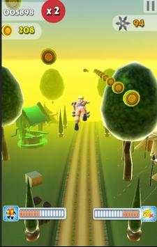 Subway Naruto Runner Run 3D screenshot 8