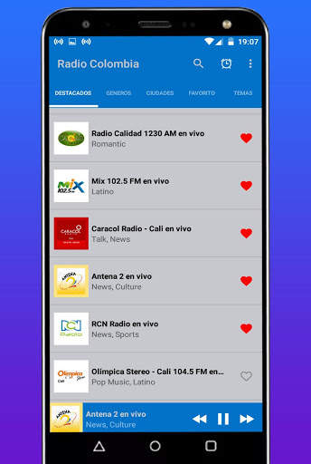 Radio Colombia - Colombia FM AM screenshot 2