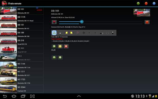 iTrain 5.0 remote screenshot 5