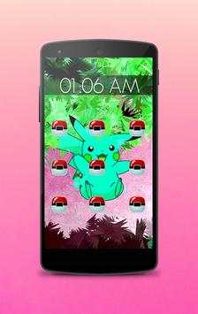 Lock Screen For pokéMon go screenshot 1