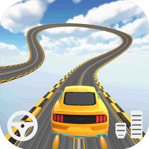 ikon Mega Ramp Stunt Car Games 2020 🏎 Motu Game