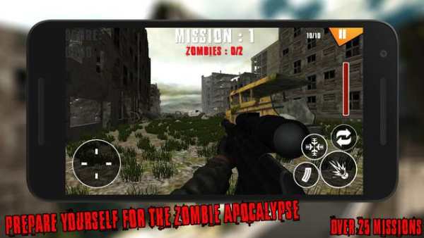 3D Sniper Zombies Shooter screenshot 1