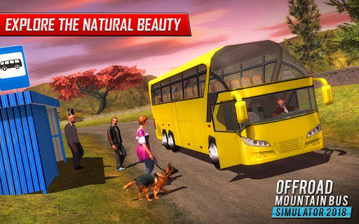 Offroad Tracks Bus Racing: Driving games screenshot 4