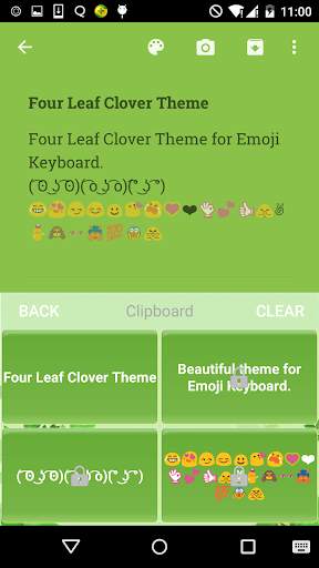 🌿Leaf Love Emoji Keyboard screenshot 4