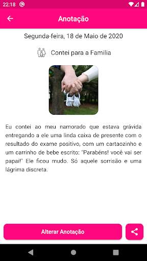 Diário de Gestação screenshot 4
