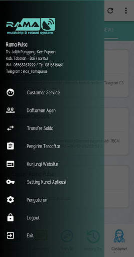 Rama Pulsa: Agen Pulsa, Kuota & PPOB Online Murah скриншот 2