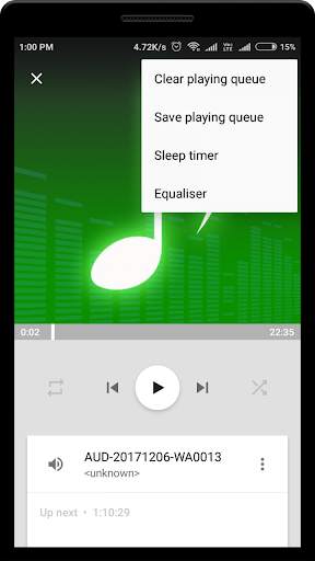 Music Player - Audio Player screenshot 1