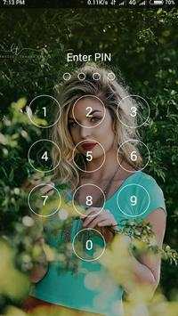 Sexy Girls Lock Screen Set 1 screenshot 2