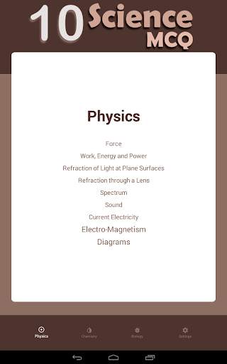 ICSE MCQ - Class 10th(Science) screenshot 7