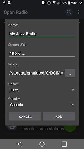 Open Radio screenshot 2
