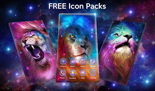 Neon Lion Live Wallpaper screenshot 5