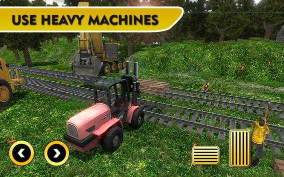 Real Railway Track Construction Simulator 2017 screenshot 4