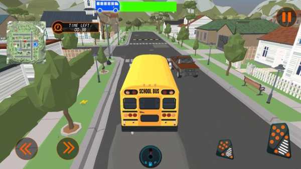 City Coach Bus Driving Simulator - School Bus Game screenshot 2
