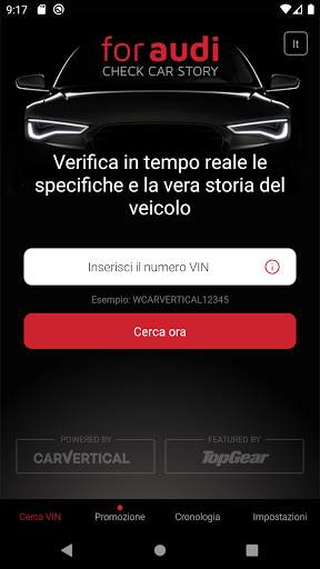 Check Car History for Audi screenshot 1
