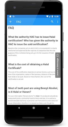 HAC Halal Index screenshot 8