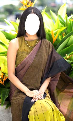 Women Cotton Saree Photo Suit screenshot 5