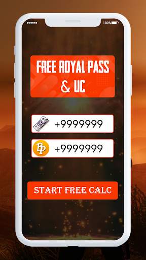 Free Royal Pass & Uc counter screenshot 2