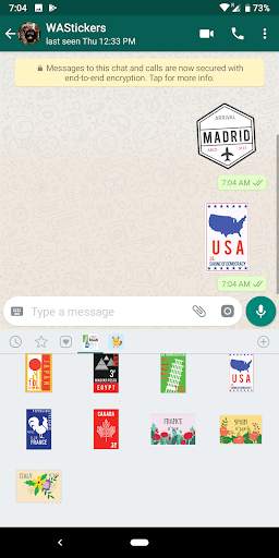City Travel Stickers for WhatsApp - WAStickerApps screenshot 5