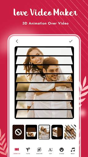 Love Video Maker With Music screenshot 1