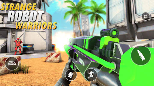 Strange Robot Warriors: New Legacy battlegrounds screenshot 5