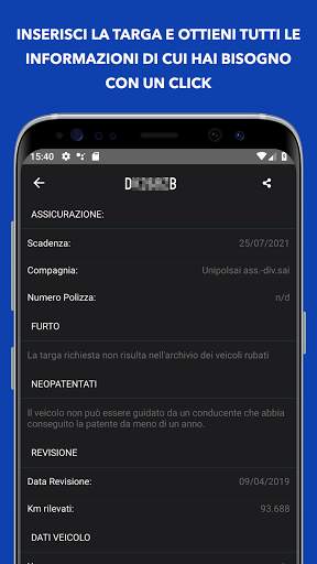 iTarga Calcolo Bollo RCA Furto screenshot 9