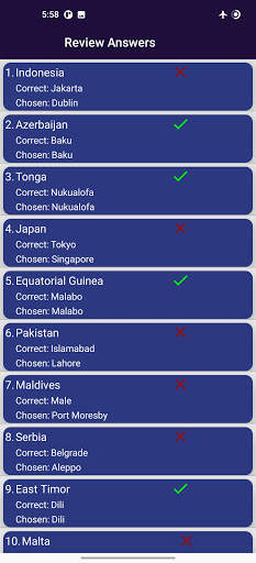World Flags Quiz скриншот 7