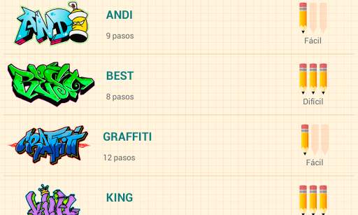 Cómo Dibujar Graffitis screenshot 2