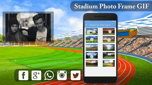 Sports Stadium Photo Frame Editor screenshot 2