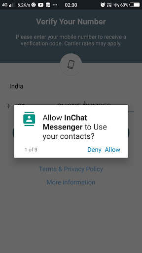 InChat Messenger screenshot 4