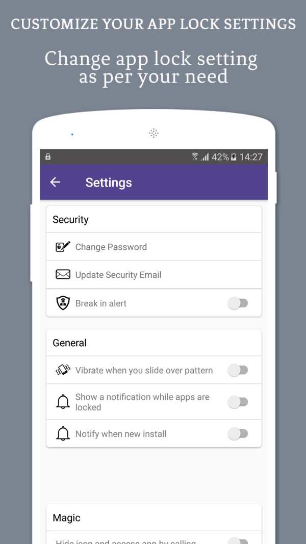 AppLock : app lock for android screenshot 5