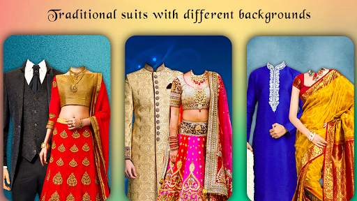 Couple Traditional Photo Suits screenshot 1