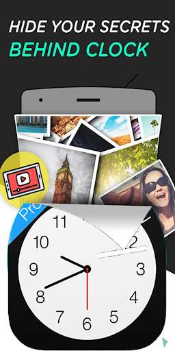 Clock - The Vault : Secret Photo Video Locker Pro screenshot 3