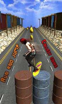 Street Skateboard Skater Bus Rush screenshot 3