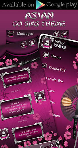 Asian Fantasy Go Launcher theme screenshot 4